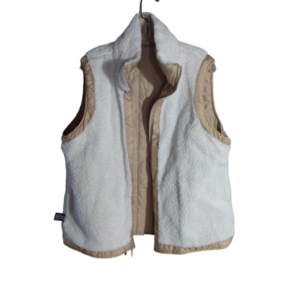 Hannah Gold Puffer Vest Womens XL - Picture 4 of 7